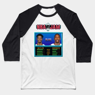 NBA JAM - Miami Basketball Baseball T-Shirt